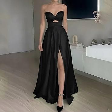 haljine only: 🔥Elegantna duga večernja haljina bez bretela
✅3700 din 
S M L — 3