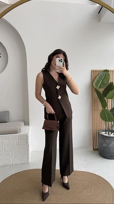 o bag torba: ✨Ženski dvodelni komplet – prsluk bez rukava i ravne pantalone ✅3200 — 3