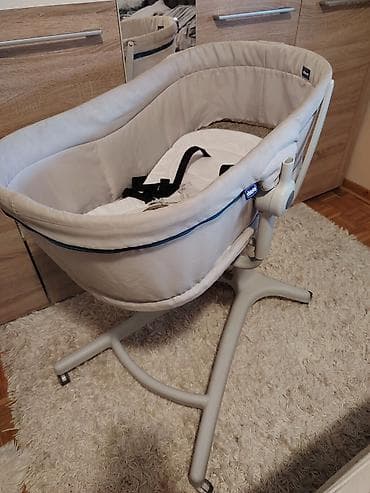 Chicco 4u1 ležaljka/kolijevka na postolju, gnezdo za presvlacenje beba — 5