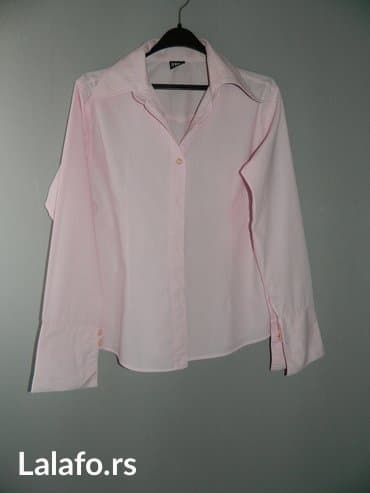 exit kosulje: L (EU 40), Cotton, Single-colored, color - Pink — 3