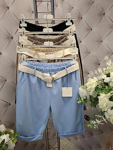 triple s: Ženske bermude sa kaišem - Kroj: ravne bermude do kolena, sa — 1