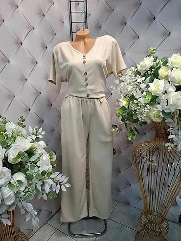 Sakoi: Dvodijelni ženski komplet – rebrasti džersi - Gornji dio: kratki — 2