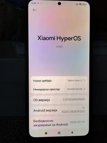 tobi pegla na paru: Xiaomi Redmi Note 12, 256 GB, bоја - Svetloplava, Dual SIM — 10