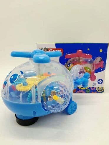 helikopter na daljinski dexy co: Cena 1350 din Bump & Go Helikopter Radi na baterije, svetlo i — 3