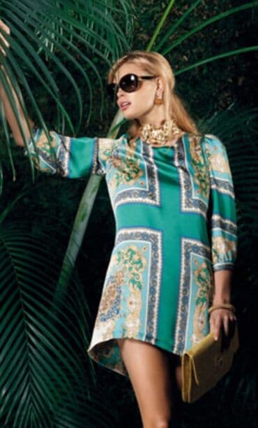 zara košulja haljina: Rinascimento S (EU 36), bоја - Šareno, Koktel, klub, Drugi tip rukava — 2