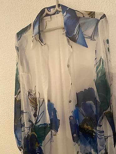 mona bluze: MONA (S VELIČINA) TUNIKA - NOVA. Prorezi na rukavima i slic sa strane — 3