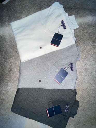 Beauty & Care: Sweater, M (EU 50), Tommy Hilfiger, color - Multicolored, Cotton — 8