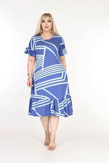 pelerine za kišu: Haljine za punije dame XL. xxL. 3xL. 4xL. 5xL. Cena 2500 dinara — 8