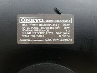 slušalice sa ušima: Onkyo sc-570; 8 inca ispravni zvucnici lepog zvuka. u kutiju fabricki — 3