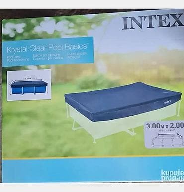 prsten za jelku: ✅ Zaštitite svoj pravougaoni bazen – Intex pokrivač 3m x 2m ✅ Cena — 1