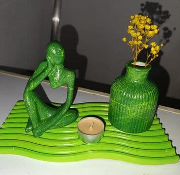 polovan nameštaj ugaone klupe za trpezariju polovne: Figure, color - Green, New — 3