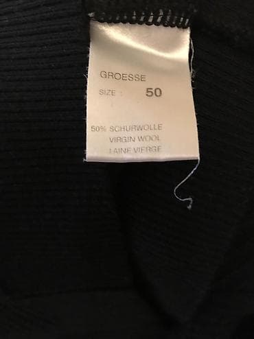 muska nova l: Original JOOP! dzemper L NOV 50% Shurwolle 50% acrilic Crna boja — 5