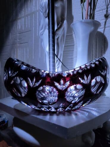 tegle: Cinija nova gondola,kristal,led kristal 70te Nachtmann. Cinija je — 1