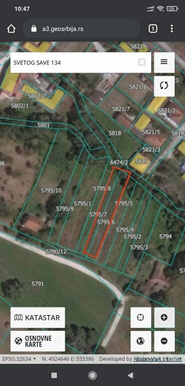 placevi lestane: 8 ares, Building, Owner — 1
