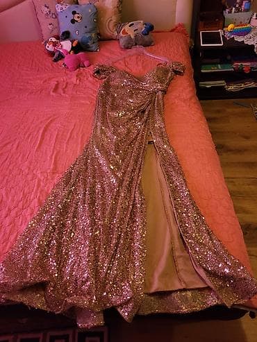 Kupaći kostimi: Elegantna duga večernja haljina – Jaklin Ross, veličina 6 - Model — 5