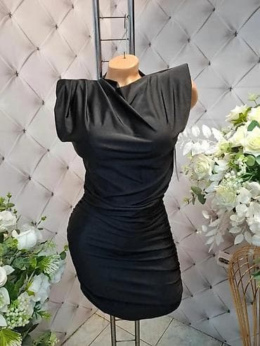 sandra fellini dresses: Haljina likra sa elastinom sa drapiranim efektom.Gornji deo sa — 1