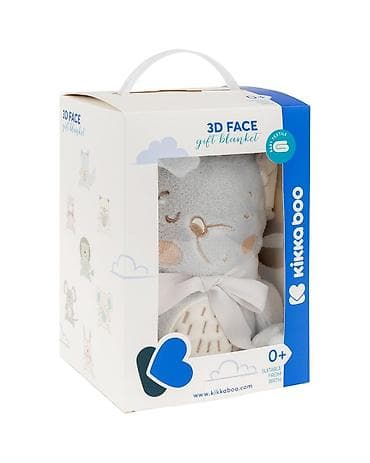 KikkaBoo Baby ćebence sa 3D vezom 75x100 Joyful Mice (Šifra: KKB5) -