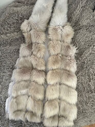 teddy bear jacket h m: M, S, L, Arctic fox, color - peach — 2