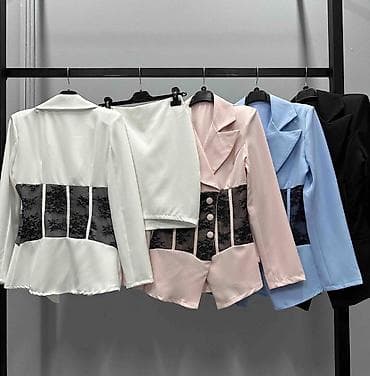 mint sako: 🔥Damski komplet sako + mini suknja sa korzet detaljem
✅3900 din — 4