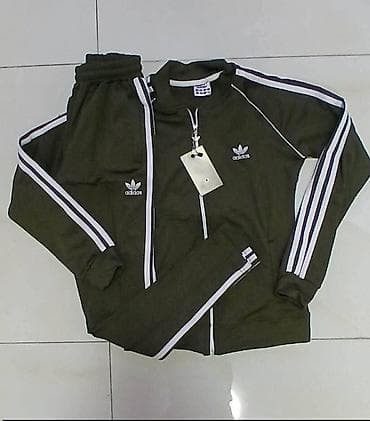 Sweatsuit Sets: Trenerke komplet gornji deo sa rajsferšlusom i donji deo sa lastišem — 3