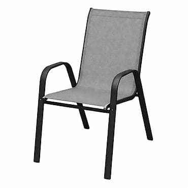 Other furniture: Baštenska stolica – metalni ram i mrežasto sedište/naslon - 3.500 din — 2