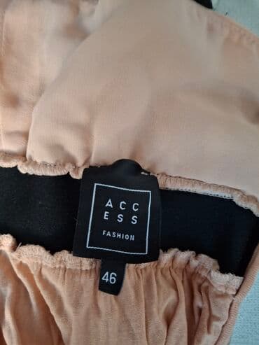dugacke bunde: 3XL, color - Beige, Evening, With the straps — 2