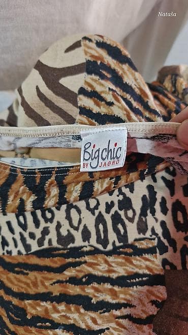 koton bluze: 2XL Big chic 700din Elegantna pamučna sa elastinom vrhunska Poluobim — 2