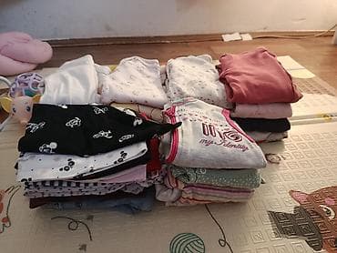 farmerice za bebe devojčice: Cena za ceo paket 800 dinara Paket devojčica 62-68 Helankica 6 komada — 5