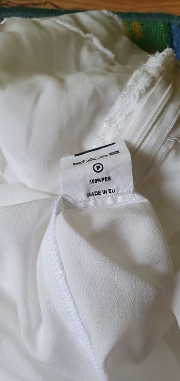 zenske mokasine sa platformom: S (EU 36), color - White, Evening, Short sleeves — 3