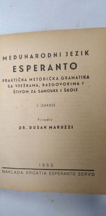 poletarac knjiga: Knjige: Esperanto 3 kom. cena za sve — 2