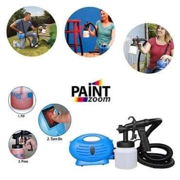 kompresor 220v12v: Pištolj za farbanje Paint Zoom kreči i farba zidove, plafone, cigle… — 3