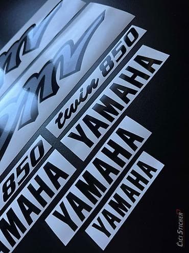 polovan skuter: Nalepnice Yamaha TDM Twin 850 - Nalepnice za motore- 2761 Komplet — 3