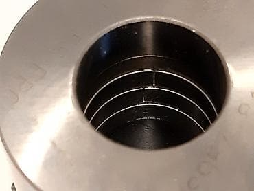 griper za šaku: Zupcanik Fi56mm, 35 zuba, za osovinu 24mm Zupcanik sa prednje strane — 10