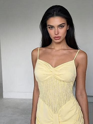 haljina 46: 🔥Elegantna maxi haljina sa čipkastim korzetom i naborima
✅2700 din — 3