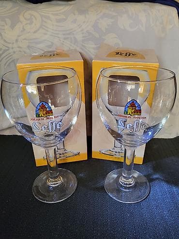 zwiesel case: Case nove za pivo Leffe. Case za pivo nove,jedna malo fabricki — 1