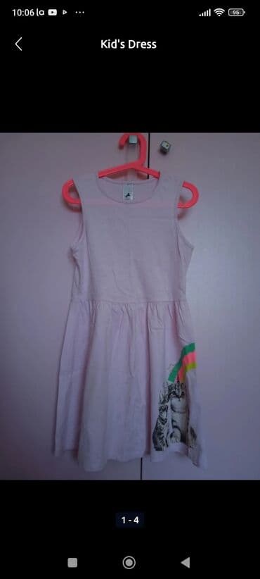 unihop sa cirkonima: Palomino, Midi, Sleeveless, 134-140 — 2