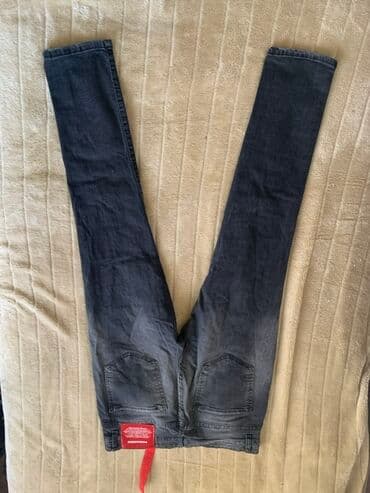 tech fleece 1:1: Muške uske farmerke – 2 para - Model: slim/skinny kroj, duge nogavice — 4