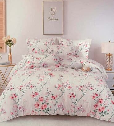 dimenzije jastucnica: Bračna, Pamuk, bоја - Šareno — 9