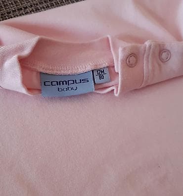 original majica: Dečija majica kratkih rukava – Campus Baby - Boja: svetloružičasta - — 2