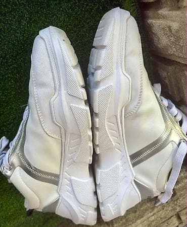 amq patike: Versace Jeans Couture muške patike – bele chunky/sneakers siluete - — 6