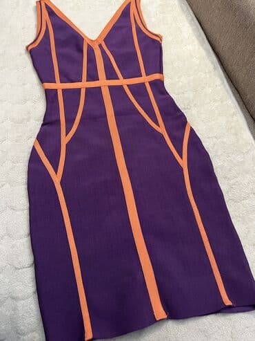 S, color - Purple, Cocktail, With the straps