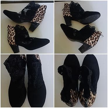 snale za kosu u obliku cveta: Nove leopard čizmice – elegantan model sa atraktivnim kombinovanjem — 3