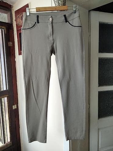 sako l: Letnje pantalone – veličina XL - Boja: bež/svetlosiva boja - — 5