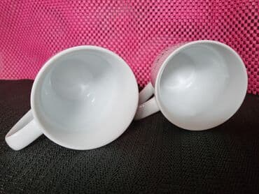 porcelanske solje za caj: Solje nove porcelanske mama,tata. Solje univerzalne obe u ceni — 7