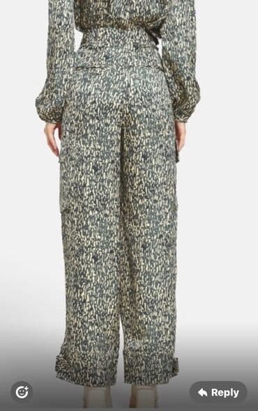kompleti prsluk i pantalone: S (EU 36), Viskoza, Leopard, krokodil, zebra, bоја - Šareno — 2