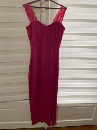 Color - Pink, Evening, With the straps