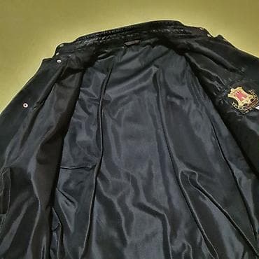 nike patike plave: Uniseks kožna jakna (brušena koža svinjski boks prevrnuti – antilop) — 4