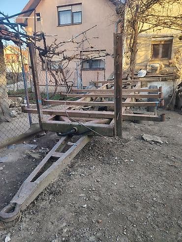 Vodeni transport: Prikolica – metalni ram/šasija za nadogradnju - Dvoosovinska (par — 5