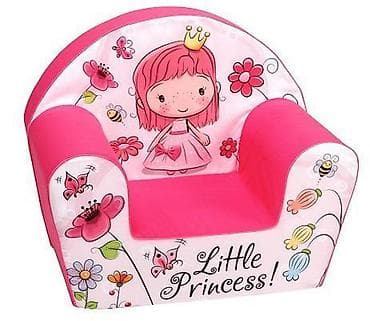 poni za skakanje: Dečija fotelja 189362-4 “Little Princess” - Stilska foteljica u pink — 1