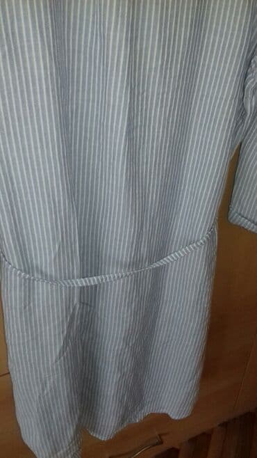 kaftan haljine za plazu new yorker: M (EU 38), color - Light blue, Long sleeves — 7